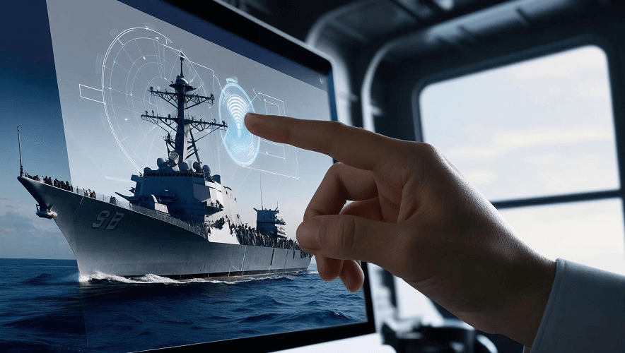 cybersecurity high speed internet us navy