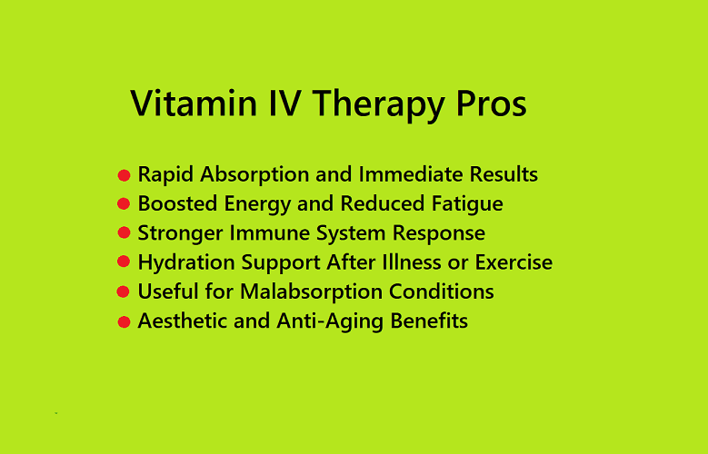 Vitamin IV Therapy Pros and Cons